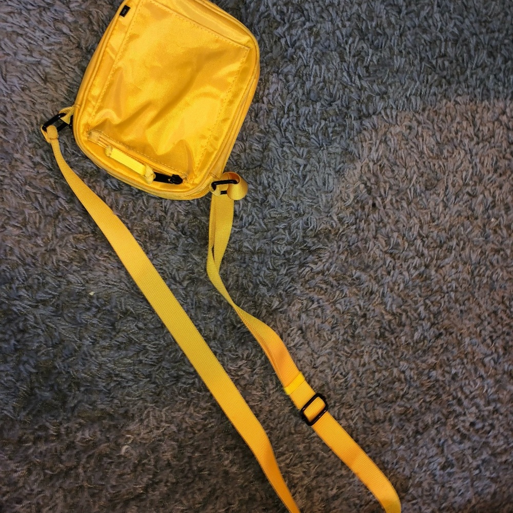 Yellow satchel male or female